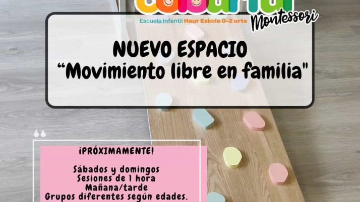 Nuevo espacio: Movimiento libre en familia