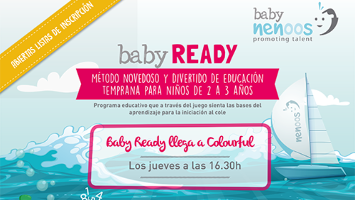 Taller Baby Ready para niños de 2 a 3 años